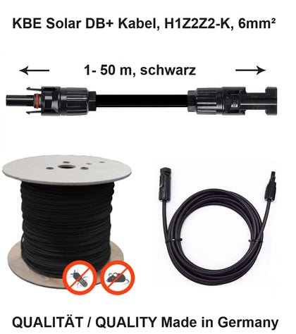 Solarmontage-Kabel & Stecker